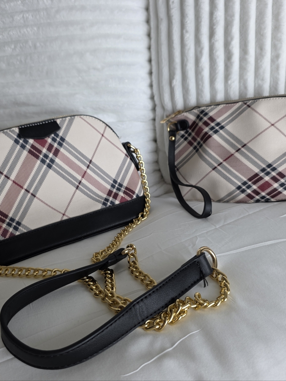 Plad Shoulder Bag and HandBag
